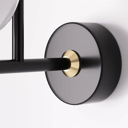 Moderne Schwalben-Wandleuchte mit Acryldiffusor